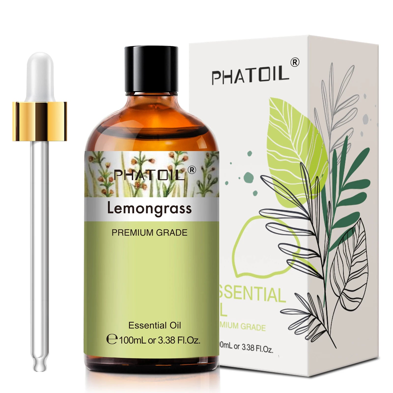 PHATOIL 100ml Essential Oil – Natural Plant Aromatherapy Fragrance